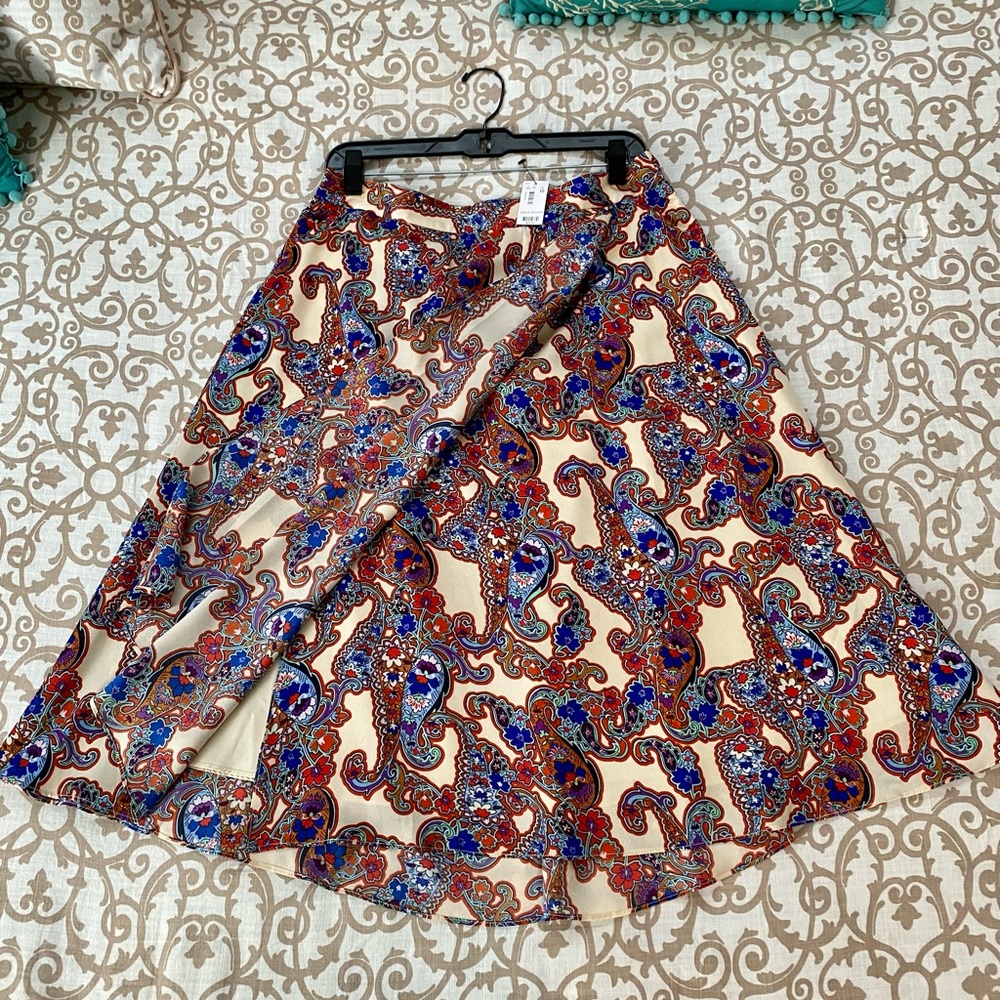 The Limited A line wrap skirt..size 10
